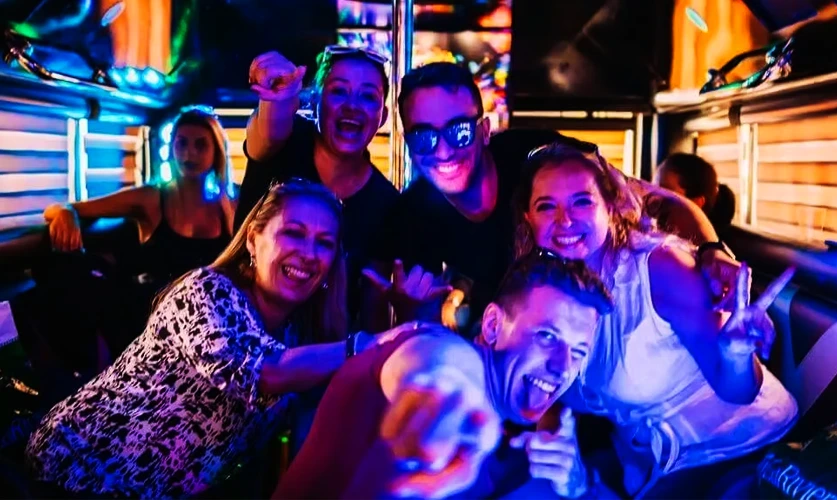 Chauffeur drop-off at concert venue
