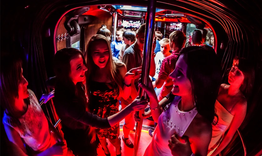 Party bus limousine service