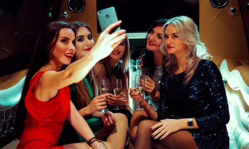 Prom night limousine service